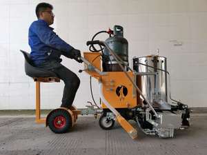 LXD860 – kit de lignes de peinture thermoplastique autopropulsé thermofusible, machines de marquage de route - Product Image 3