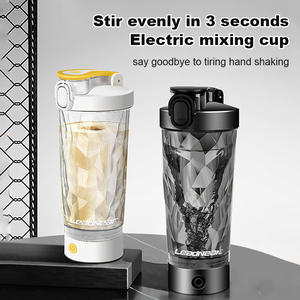 Vaso Mezclador Portátil de Acero Inoxidable de 700 ml, Vaso Mezclador Eléctrico Recargable Totalmente Automático para Café y Proteínas - Product Image 2