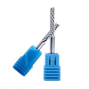 Alta durezza 2 flauti carburo diamante frese 2mm/3mm Router Cnc punte di mais fresa per fibra di carbonio - Product Image 3