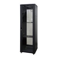 Rack de serveur de données réseau sur pied noir 42U 19 pouces personnalisé