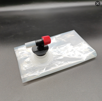 Sacs en plastique pour bouteilles de jus, d'huile d'olive, de vodka, étiquettes pour boissons, emballage de vin, nom du vin, sacs en plastique de 3 l