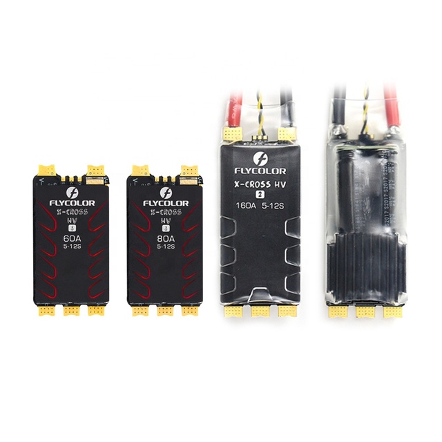 FLYCOLOR X-cross HV ESC BL-32 Bit 5-12S 60A 80A 120A 160A for RC FPV Brushless Speed Controller