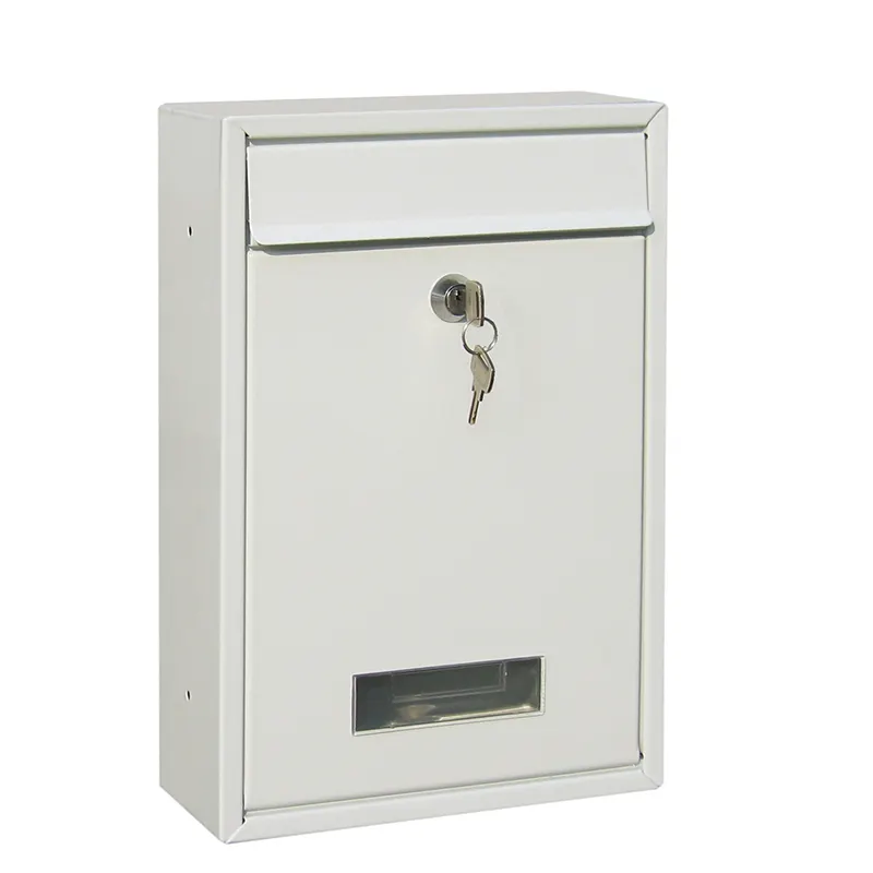 आउटडोर Lockable दीवार घुड़सवार फांसी लोहे कुंजी पासवर्ड मेलबॉक्स आउटडोर Letterbox के साथ पोस्ट पत्र बॉक्स मेलबॉक्स आउटडोर दीवार Boxe
