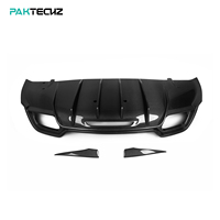 Kit carrosserie complet en fibre de carbone Paktechz, lèvre avant, jupes latérales, diffuseur arrière, aileron arrière Ver 1 pour Mercedes Benz AMG GT GTS C190