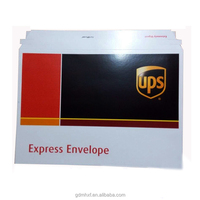Enveloppe en papier biodégradable durable A4, écologique, pour colis EMS FedEx UPS, documents, courrier express, emballage postal, à ouverture facile