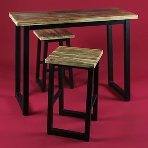 Modern Minimalist Eco-Friendly Indoor-Outdoor Iron <b>Desk</b> Table Home Office Hotels Bars Schools Wine Cellar Living Room Apartment - Product Image 1