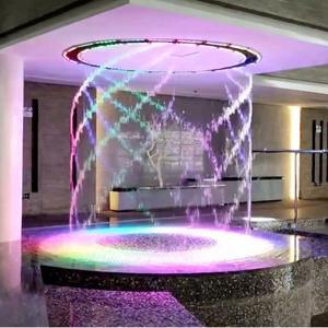 Écran d'eau numérique CNC, Fontaine d'eau, Rideau d'eau, Fontaine d'eau extérieure, <span class=keywords><strong>Vente</strong></span> directe usine, Personnalisable, Texte couleur en option, DIY - Product Image 3