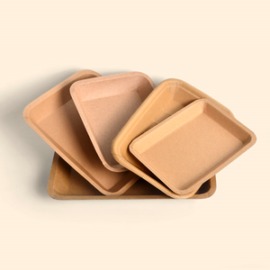 Boîte à lunch carrée en papier kraft blanc jetable recyclable de qualité alimentaire pour Sushi Sandwich Pet Food Candy Chocolate Logo - Product Image 1