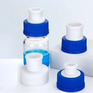 GL45 Adapter hút thiết bị lọc tiêu chuẩn Matte vít cổng 14/19/24/29 nắp màu xanh Thuốc thử chai Adapter - Product Image 6