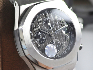 Reloj Mecánico Automático de Lujo para Hombre, Función de Cronógrafo, Cristal de Zafiro Azul, Correa de Cuero, Resistencia al Agua de 500 m - Product Image 3