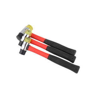 Rubber Mallet Double Head Round Face 30mm 40mm Anti Slip Handle DIY Tool For Painting And Dyeing - Product Image 3
