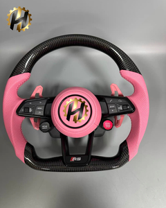 Volante Sportivo in Fibra di Carbonio Rosa HZ per <span class=keywords><strong>Audi</strong></span> A5/A6/A7/A8/Q5/Q7/Q8/<span class=keywords><strong>TT</strong></span>/R8 - Ricambio Auto Durevole di Alta Qualità - Product Image 6