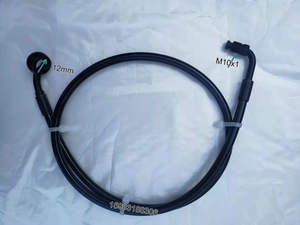 AN3 3AN An-3 3.5mm SAE J1401 1/8HL Motocicleta S.S. Línea <span class=keywords><strong>de</strong></span> Freno Trenzada <span class=keywords><strong>de</strong></span> PTFE con Conexiones <span class=keywords><strong>Banjo</strong></span> <span class=keywords><strong>de</strong></span> 12mm, 4000psi <span class=keywords><strong>de</strong></span> Presión <span class=keywords><strong>de</strong></span> Trabajo - Product Image 4