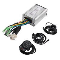Kit de commande KT 36V 48V 350W avec écran LED900S, contrôleur 17A, capteur d'assistance au pédalage et accélérateur au pouce