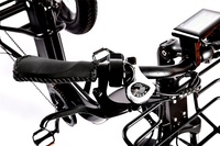 Triciclos Motorizados de 48 V y 500 W para Adultos, Bicicleta Eléctrica de Tres Ruedas Grandes, Neumáticos Gruesos de 24 20X4.0 Pulgadas, Triciclo de Carga Eléctrico