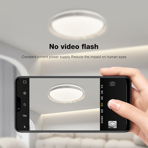 Bắc Âu tối giản sắt nghệ thuật hạt gỗ LED trần ánh sáng trong nhà phòng khách chiếu sáng tròn trang trí đèn trần - Product Image 5