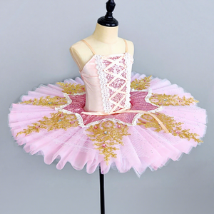 Tutú de Ballet Profesional para Niñas, Tutú de Ballet Azul y Rosa, Vestido de Fiesta de Bailarina, Disfraz de Danza de Ballet para Mujeres Adultas, Niños y Niñas - Product Image 2