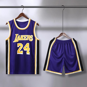Maillots <span class=keywords><strong>NBA</strong></span> personnalisés Ensemble uniforme de basket-ball pour hommes <span class=keywords><strong>Maillot</strong></span> et gilet d'étudiant en polyester sans manches - Product Image 2