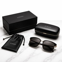 Boîte à lunettes de style tiroir haut de gamme, emballage personnalisé coulissant pour lunettes de soleil de luxe, montures optiques et coffrets cadeaux