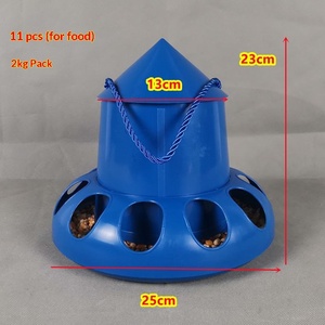 Chicken Trough Leakage <strong>Feeder</strong> for Chicken/<strong>Duck</strong>/Goose/Quail/Pigeon Anti-scattering Round Design Lightweight - Product Image 6