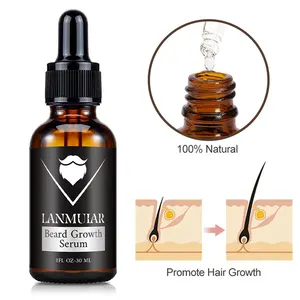 Custom Private Label Organic Beard Growth Oil 100% Natural