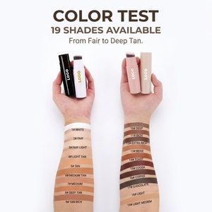 Stick de contour personnalisé imperméable à l'eau, marque privée, crème bronzante, correcteur couvrant, fond de teint, pinceau lisse, stick de contour pour <span class=keywords><strong>peau</strong></span> <span class=keywords><strong>noire</strong></span> - Product Image 4