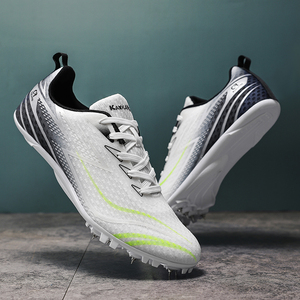 <span class=keywords><strong>Atletismo</strong></span> profesional Running Racing <span class=keywords><strong>Spikes</strong></span> Tacos para hombres y mujeres Transpirable Track Field Road Running Shoes para verano - Product Image 4
