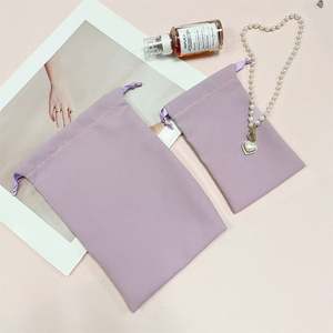Customizable Organic Cotton Drawstring <b>Pouch</b> Gift Bags with Recyclable Design for Gift Packaging - Product Image 4