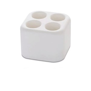 Support de brosse à dents Haiming carré, absorbant, facile à nettoyer, pour brosses à dents électriques, rose, blanc, vert, personnalisable - Product Image 2
