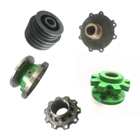 Pièces moulées en sable de fonderie d'aluminium, sur mesure OEM, avec revêtement pour moule à sable et support de roulement