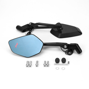 ระบบตรวจจับจุดบอดด้วยเรดาร์คลื่นมิลลิเมตร คาร์บอนไฟเบอร์แท้ M8/M10 กระจกมองหลังมอเตอร์ไซค์แบบดัดแปลงสำหรับรถทุกรุ่น - Product Image 4