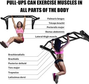 Barre de traction murale multifonctionnelle de qualité commerciale pour entraînement, station de fitness pour gymnase professionnel et athlétisme - Product Image 3