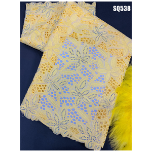 Dentelle sèche de Noël avec pierres, modèle Sénégal / Dentelle ghanéenne, dentelle africaine pour mariage - Product Image 2