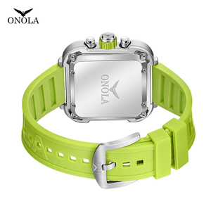 ONOLA 6831 <span class=keywords><strong>Orologi</strong></span> <span class=keywords><strong>al</strong></span> <span class=keywords><strong>Quarzo</strong></span> di Moda all'Ingrosso, Orologio Sportivo <span class=keywords><strong>da</strong></span> Uomo con Quadrante Quadrato, Funzione Impermeabile <span class=keywords><strong>per</strong></span> Affari - Product Image 6