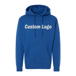 Sudadera con Capucha Personalizada para Hombre, 100% Algodón, Ecológica, Transpirable, Corte Regular, Estilo Casual Otoñal, Bolsillo Frontal con Estampado - Product Image 1