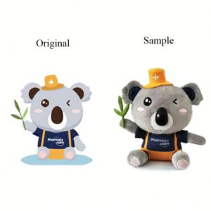Peluche de Carpa Personalizado Multicolor, Mascota Corporativa, Juguete de Peluche Suave de Algodón para Bebés con Funciones de Baile y Canto - Product Image 2