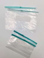 Sachet Ziplock Extensible en Gros, Épais, en PE, avec Fermeture Coulissante, Résistant au Congélateur, pour Réfrigérateur et Emballage Alimentaire de Voyage