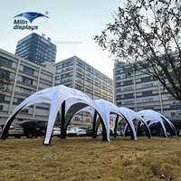 Tente gonflable ignifuge pour événements, structure hermétique, taille personnalisée pour événements d'entreprise, activités sportives, camping en bord de mer, promotion