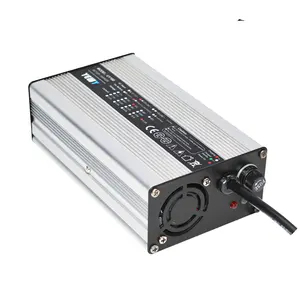 Carregador de bateria de íon de lítio 12v8a 24v5a 36v4a 48v3a, para ferramenta elétrica, scooter, carregador de bateria