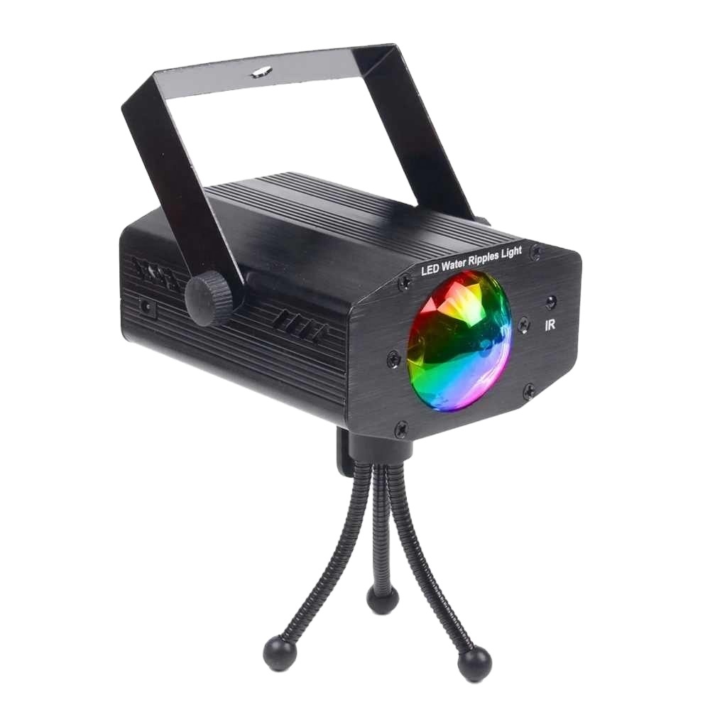 Stage Light DJ Party Lights Projetor Disco Ball Lamp RGB 3W IR Remote EU US Plug