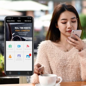 กล้องติดรถยนต์แบบกระจกมองหลังระบบคลาวด์สตรีมมิ่งมีเดีย Android 8.1 หน้าจอสัมผัสขนาด 10 นิ้ว ความละเอียด 1200 พิกเซล พร้อมระบบมองเห็นในเวลากลางคืน - Product Image 4
