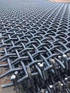 ตาข่าย<span class=keywords><strong>ลวด</strong></span>สีดำความแข็งแรงสูงสำหรับตัวกรองแบบสานธรรมดาเชื่อมสำหรับหน้าจอและเครื่องบดแบบสั่น - Product Image 2