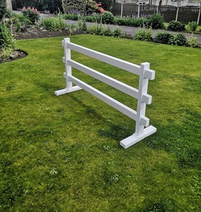 Recinzione in Plastica per Ranch, Steccato per Fattoria di Cavalli, Recinzione Rurale con Pali e Traverse, Ecologica in PVC Co-estruso - Product Image 4