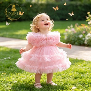 <span class=keywords><strong>Robe</strong></span> d'été sans manches en satin brillant imprimé floral pour filles, <span class=keywords><strong>robe</strong></span> de princesse à fleurs pour tout-petits, <span class=keywords><strong>robe</strong></span> d'anniversaire pour bébés filles - Product Image 3