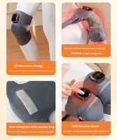 Coussin chauffant électrique pour genouillères, appareil de massage intelligent à vibration et chaleur, pour jambes froides, compresse chaude, physiothérapie