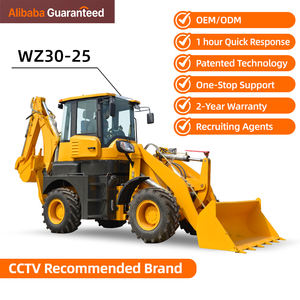 Retroexcavadora cargadora de motor CE EPA, mini retroexcavadora, tractor cargador de ruedas 4x4 con cargador y retroexcavadora a la venta, 1 unidad - Product Image 1