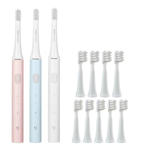 แปรงสีฟันไฟฟ้าโซนิค T100 แบบกันน้ำ ชาร์จผ่าน USB สำหรับใช้ในบ้าน รองรับ xiao mi Mijia - Product Image 1