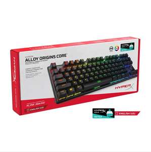 Teclado para juegos Hyper X <span class=keywords><strong>Alloy</strong></span> <span class=keywords><strong>Origins</strong></span> <span class=keywords><strong>Core</strong></span> Switch rojo RGB retroiluminado ESports Teclado mecánico - Product Image 5