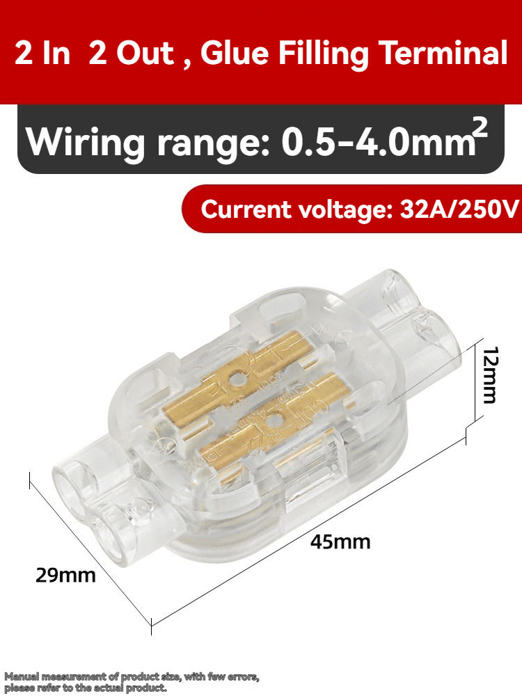 Injection de colle 2 entrées 2 sorties