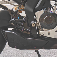 Carénage latéral de moto en fibre de carbone sèche à 100 % OEM Autoclave 3K pour CFMOTO 675SR-R